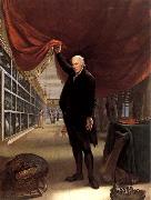 Charles Willson Peale The Artist in his Museum USA oil painting artist